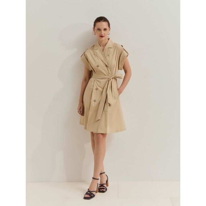 Vestido Gabardine Lion of Porches
