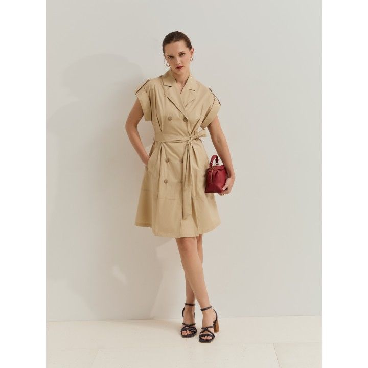 Vestido Gabardine Lion of Porches
