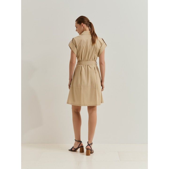 Vestido Gabardine Lion of Porches