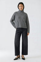 Calça Barrel Oui