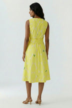 Vestido midi Oui
