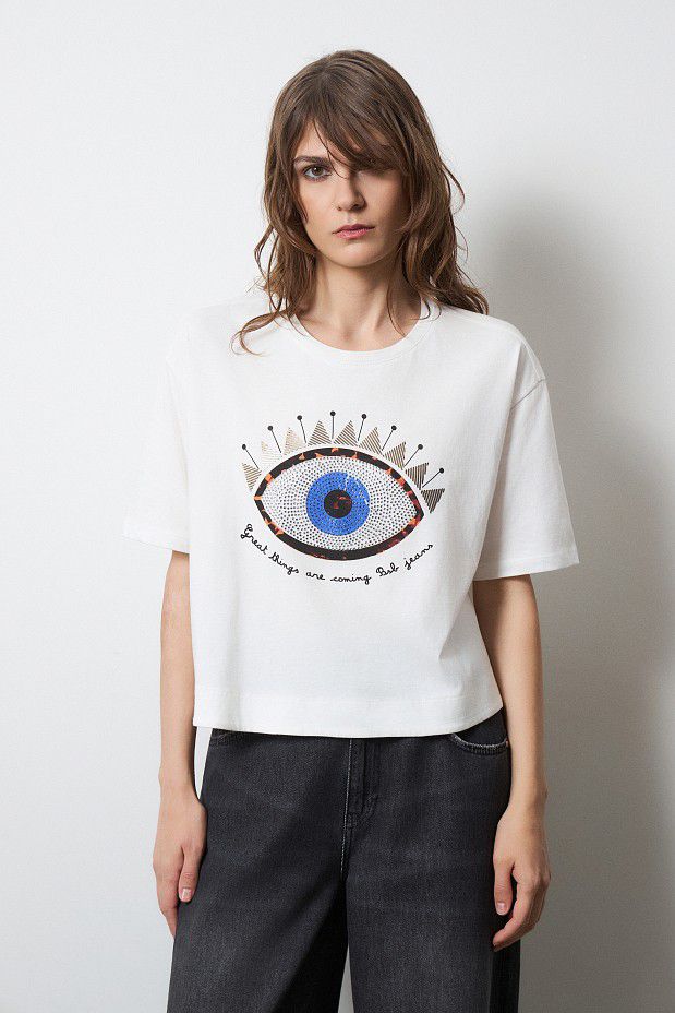 T-shirt Olho turco